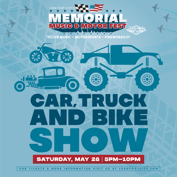 This Saturday, May 28th is our Memorial Music & Motor Fest! We'll be pos...