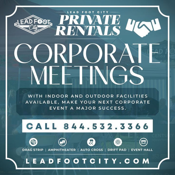 Visit LeadFootCity.com 💻 or Call Us @ (844) 532-3366 📞 to book your Priv...