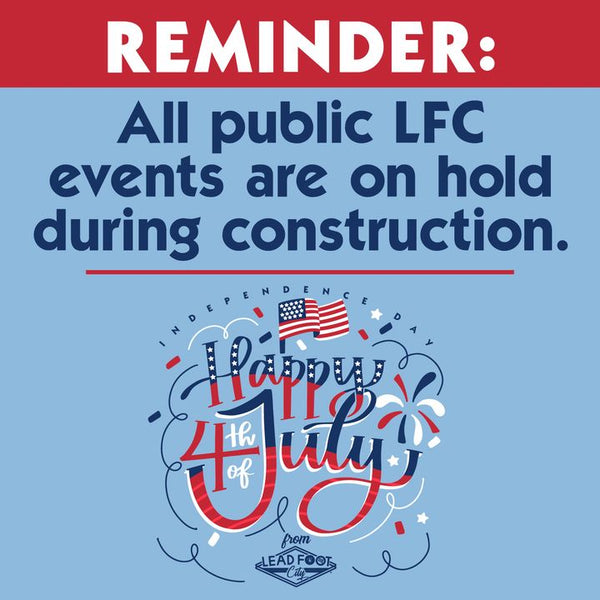 Just a reminder we are closed due to construction. All events including ...