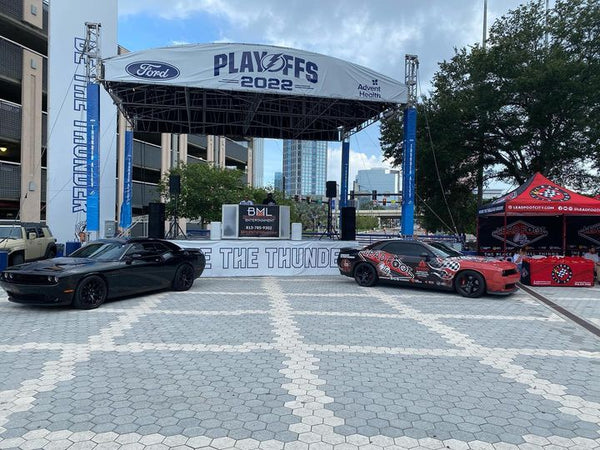 Out at @fitmentdaze at the @amaliearena, put on by @tampas_finest.    Co...